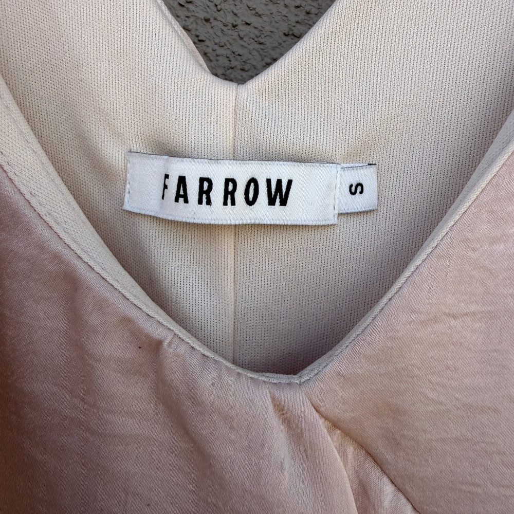 Pale Pink Ruffle Mini Dress - Picture 4 of 6